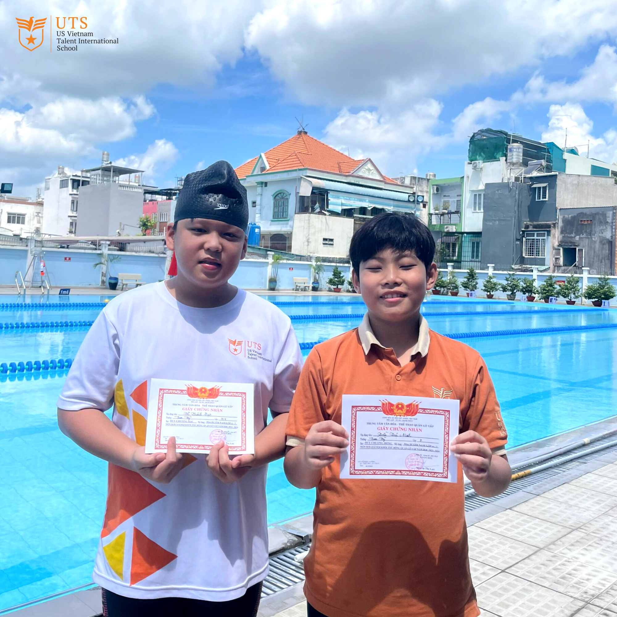 Hai huy chương do tuyển thủ UTS mang về từ Hội khỏe Phù Đổng