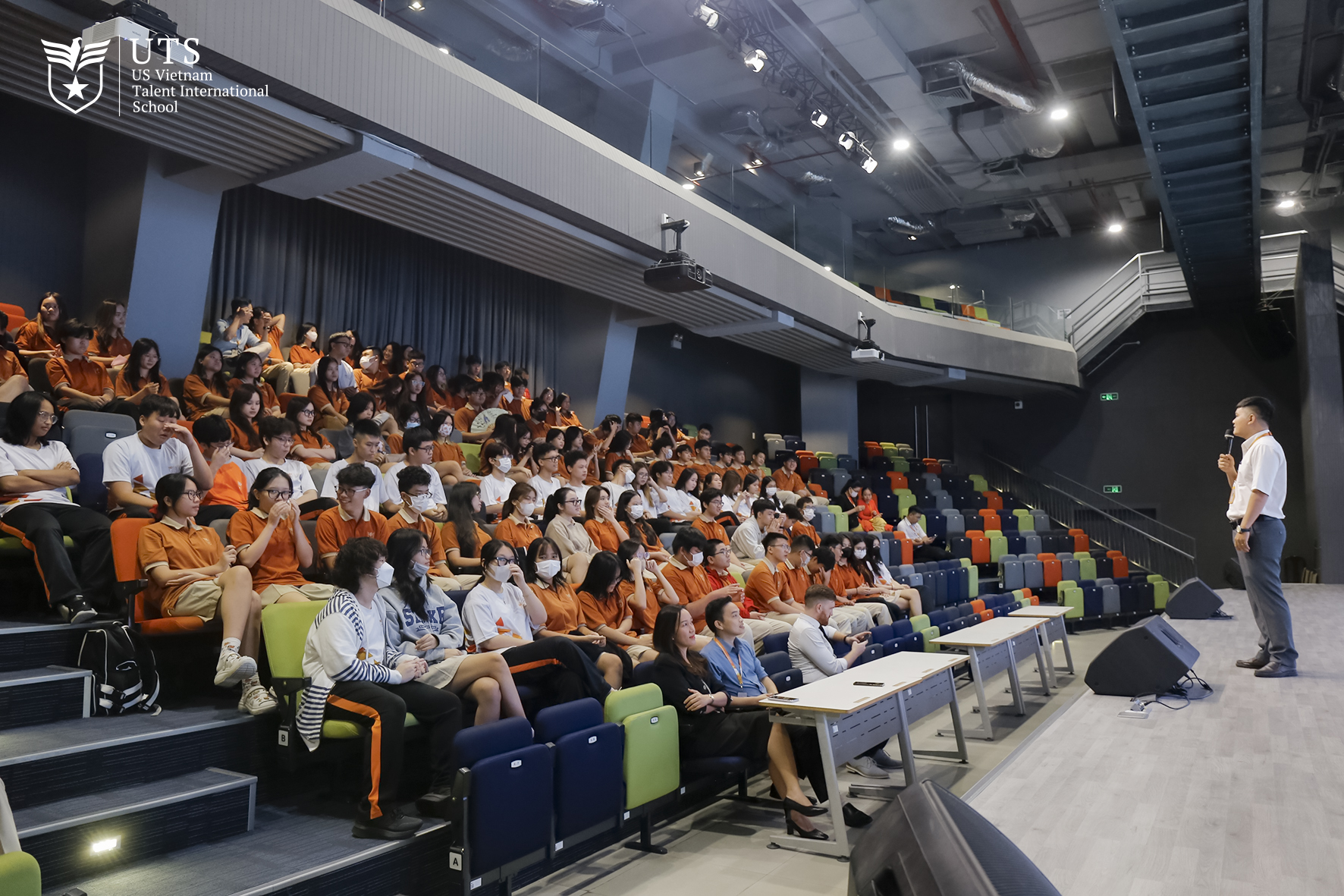 Học sinh UTS tập huấn PCCC