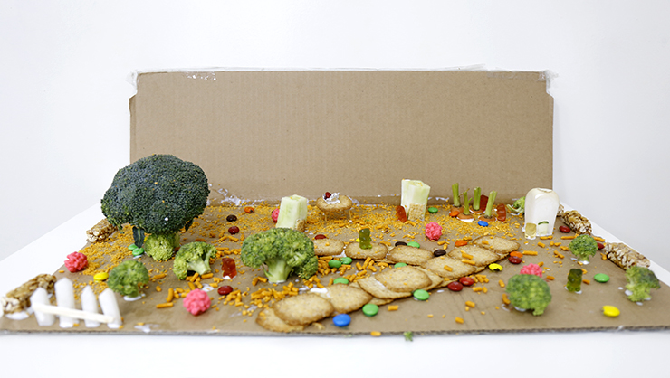 Learning English with foodscapes!