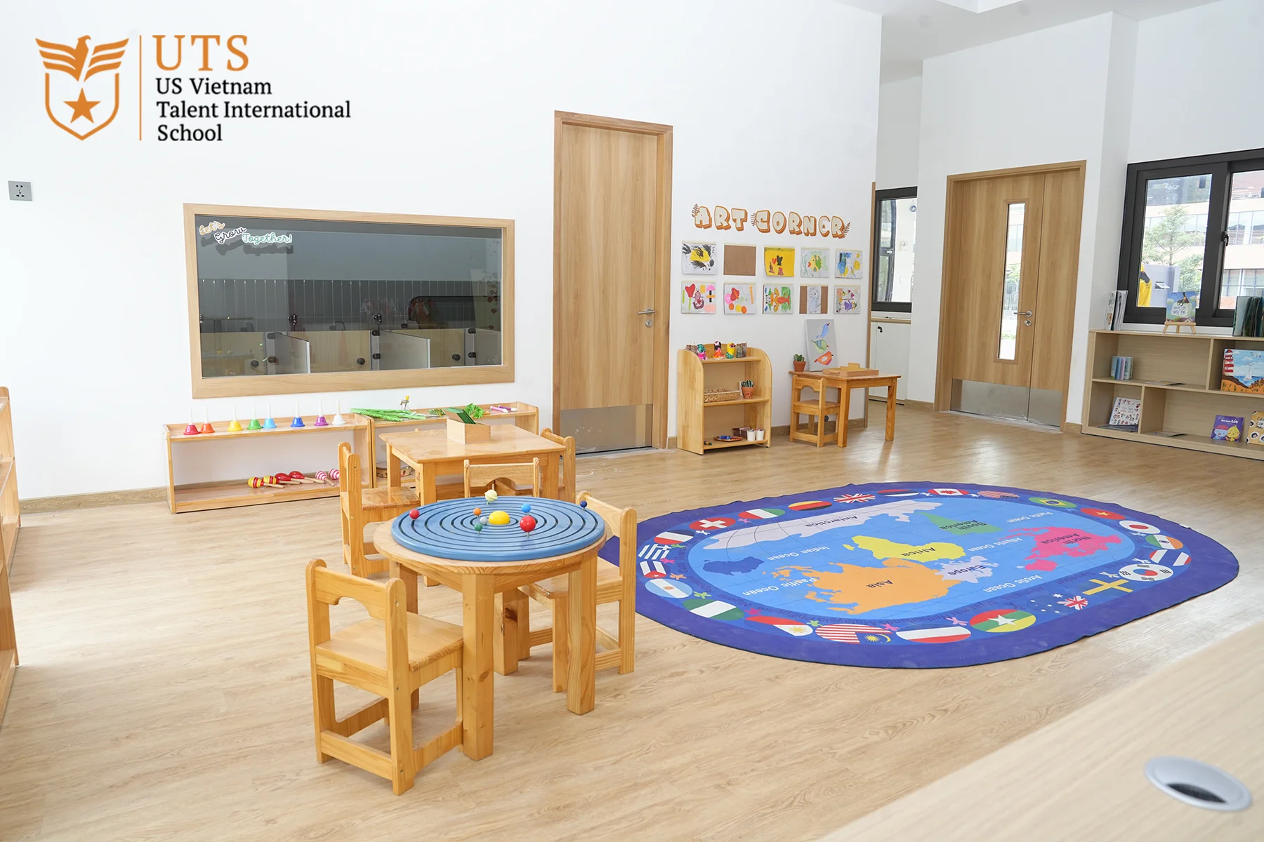 UTS sở hữu cơ sở vật chất hiện đại, tiện nghi, tạo nên môi trường học tập lý tưởng để con phát triển toàn diện