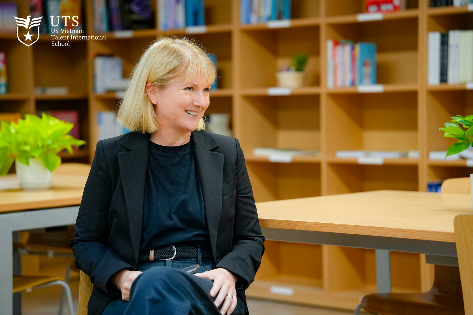 Cô chia sẻ mục tiêu của mình trong năm học tiếp theo tại UTS 