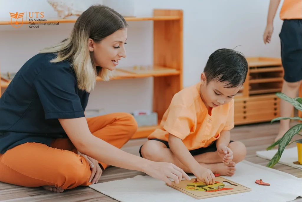 con được học từ điều giản dị mỗi ngày tại trường mầm non quốc tế