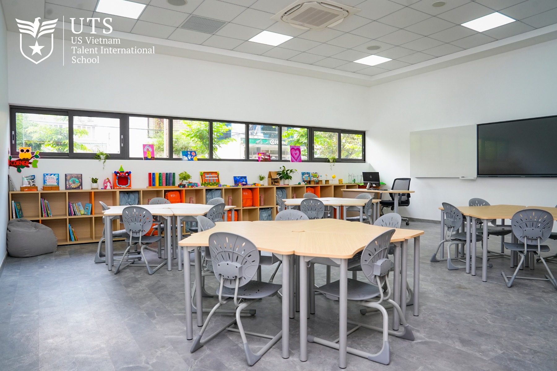 lớp học hiện đại tại UTS Nam Sài Gòn