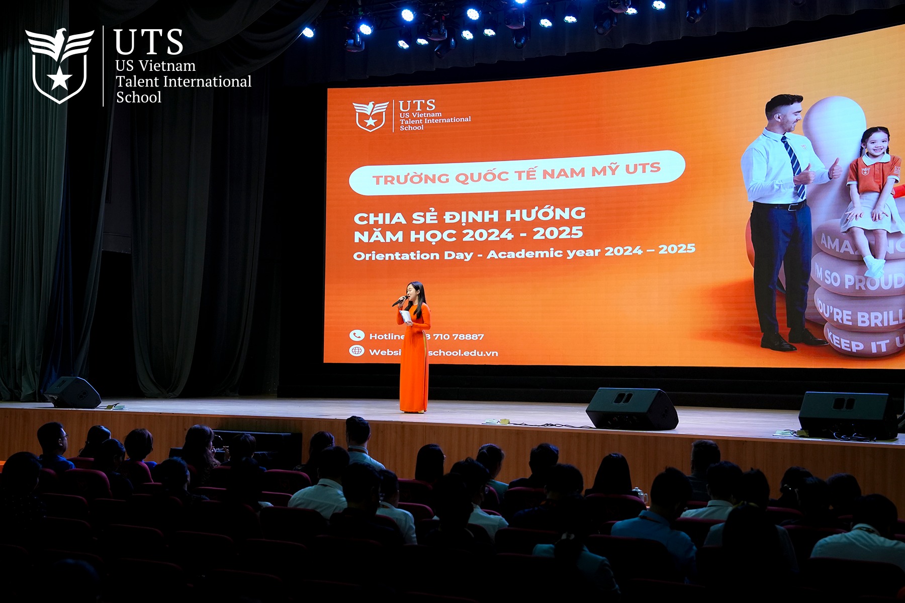 Buổi định hướng đầu năm giúp học sinh sẵn sàng bước vào môi trường quốc tế 